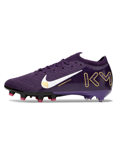 Nike Air Zoom Mercurial Vapor 16 Pro AG Football Boots - Purple/White/Gold