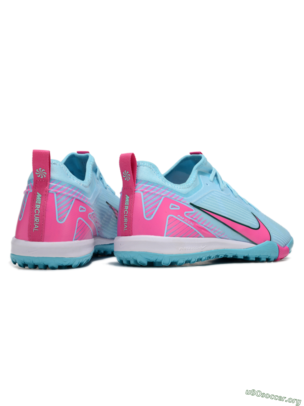 Nike Air Zoom Mercurial Vapor 16 Pro TF Football Shoes - Jade/Pink/White 6
