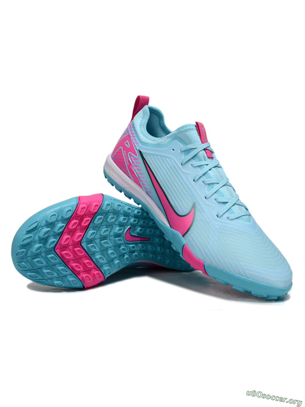 Nike Air Zoom Mercurial Vapor 16 Pro TF Football Shoes - Jade/Pink/White 0