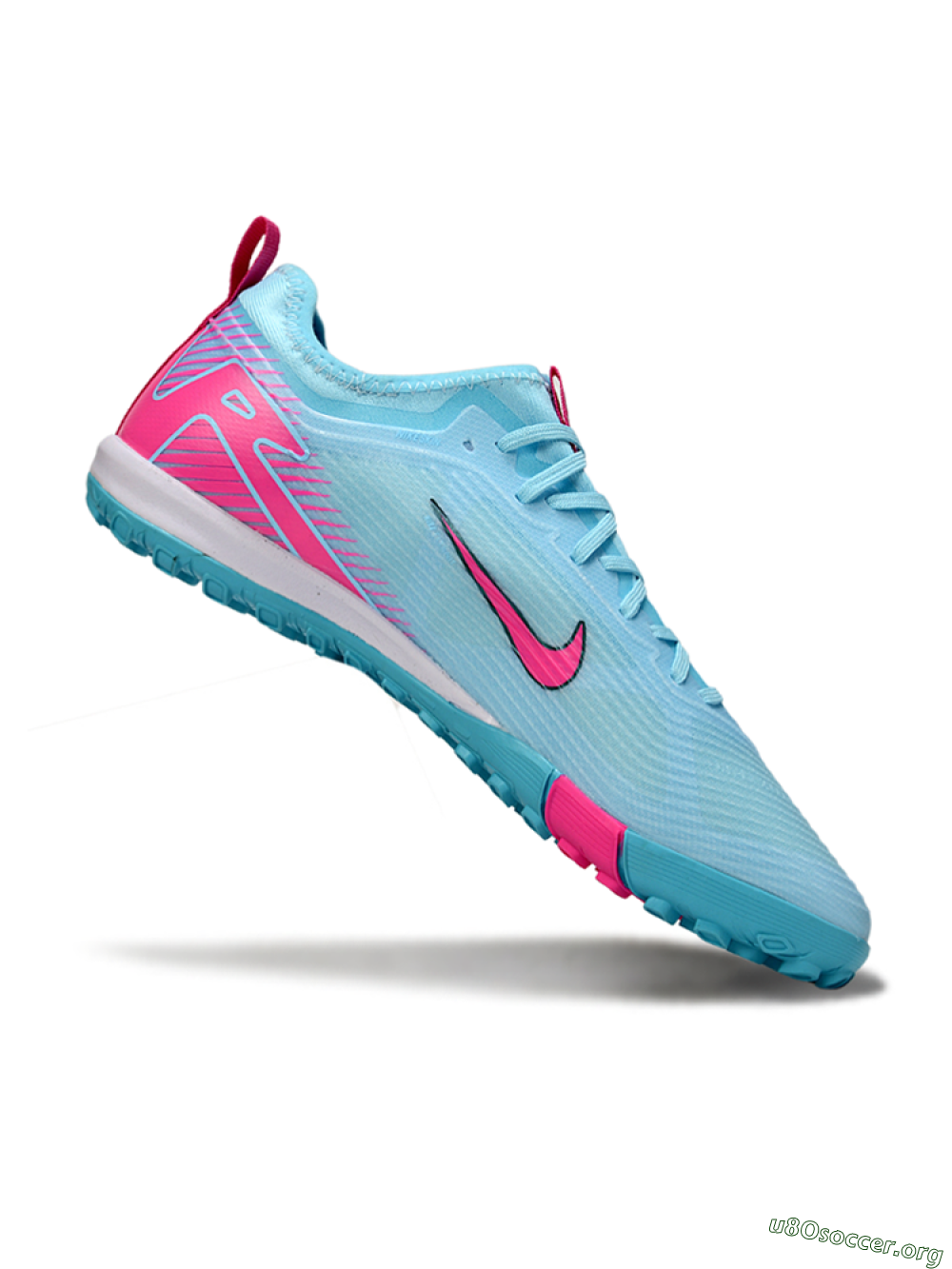 Nike Air Zoom Mercurial Vapor 16 Pro TF Football Shoes - Jade/Pink/White 4