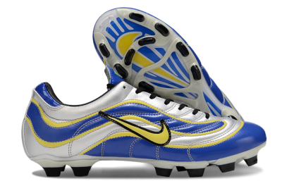 Nike Mercurial Vapor R9 FG Football Boots - Blue/Silver/Yellow