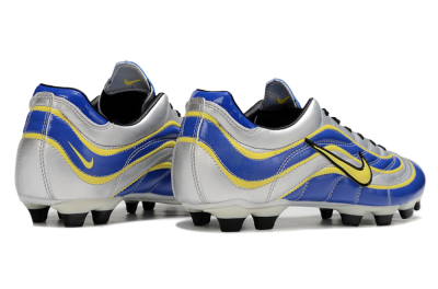 Nike Mercurial Vapor R9 FG Football Boots - Blue/Silver/Yellow