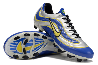 Nike Mercurial Vapor R9 FG Football Boots - Blue/Silver/Yellow