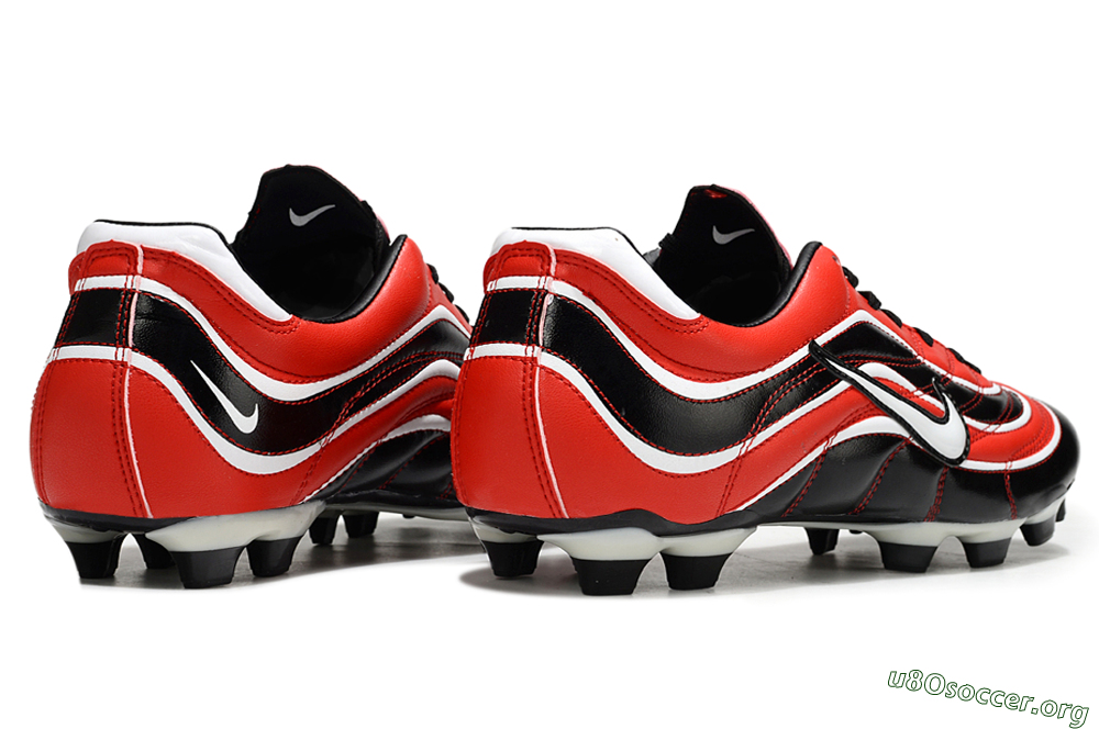 Nike Mercurial Vapor R9 FG Football Boots - Red/Black/White 5