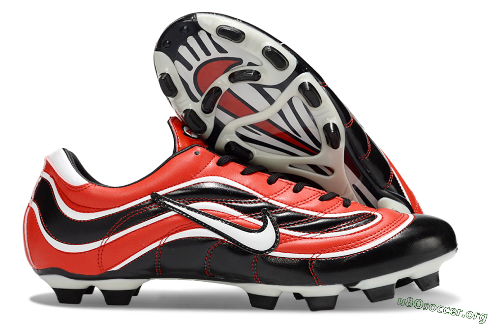 Nike Mercurial Vapor R9 FG Football Boots - Red/Black/White 2