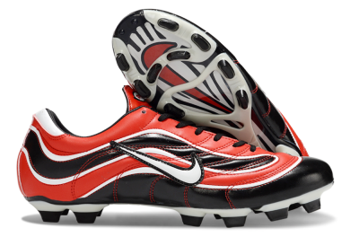 Nike Mercurial Vapor R9 FG Football Boots - Red/Black/White