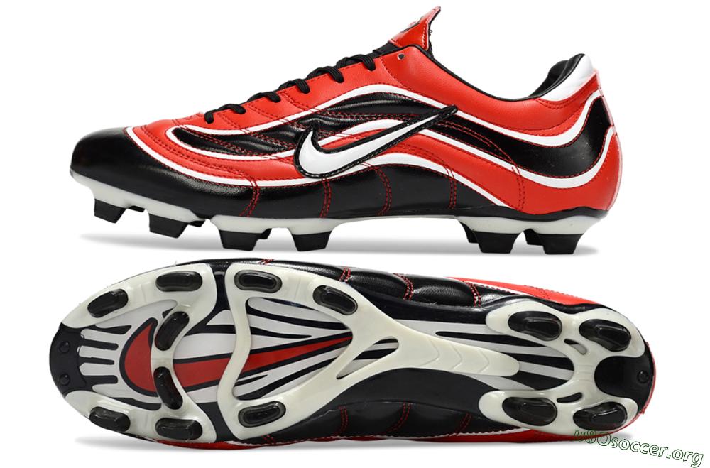 Nike Mercurial Vapor R9 FG Football Boots - Red/Black/White 1
