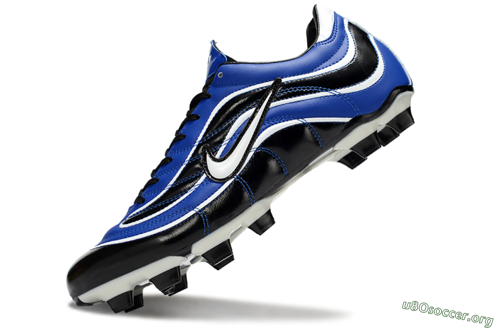 Nike Mercurial Vapor R9 FG Football Boots - Blue/Black/White 4