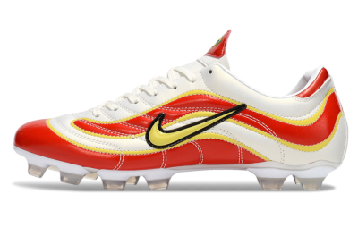 Nike Mercurial Vapor R9 FG Football Boots - White/Red/Yellow