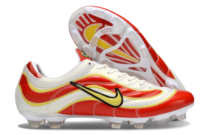 Nike Mercurial Vapor R9 FG Football Boots - White/Red/Yellow