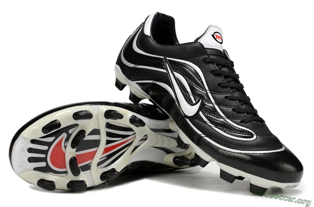 Nike Mercurial Vapor R9 FG Football Boots - Black/White/Red 0