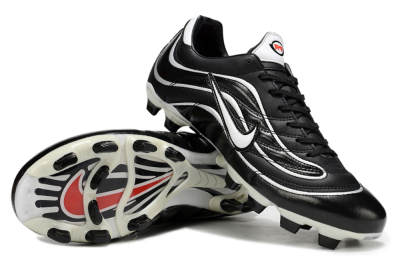 Nike Mercurial Vapor R9 FG Football Boots - Black/White/Red
