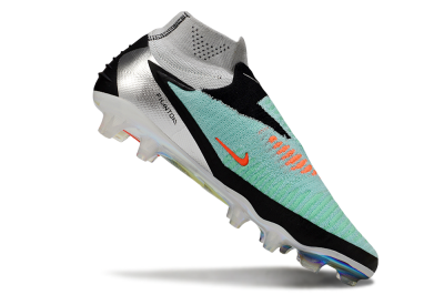 Nike Phantom 6 High Elite FG Football Boots - Jade/Black/Orange
