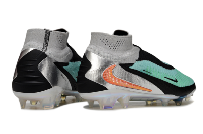 Nike Phantom 6 High Elite FG Football Boots - Jade/Black/Orange