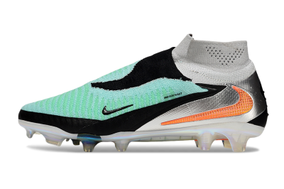 Nike Phantom 6 High Elite FG Football Boots - Jade/Black/Orange