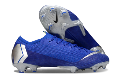 Nike Mercurial Vapor 12 Elite FG Football Boots - Blue/Silver/Black