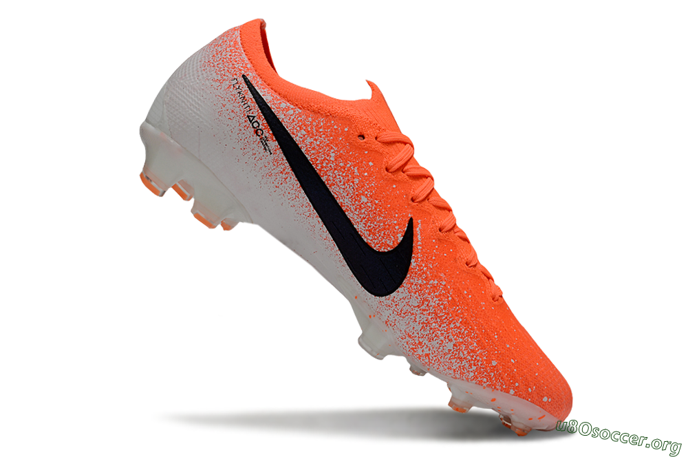 Nike Mercurial Vapor 12 Elite FG Football Boots - Red/Black/White 4