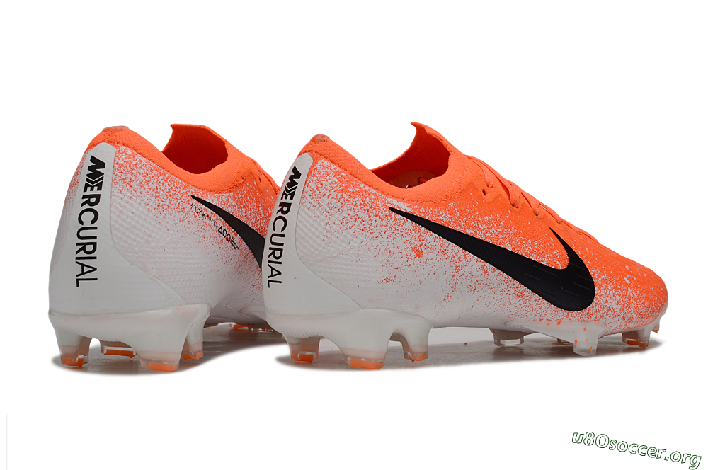 Nike Mercurial Vapor 12 Elite FG Football Boots - Red/Black/White 6