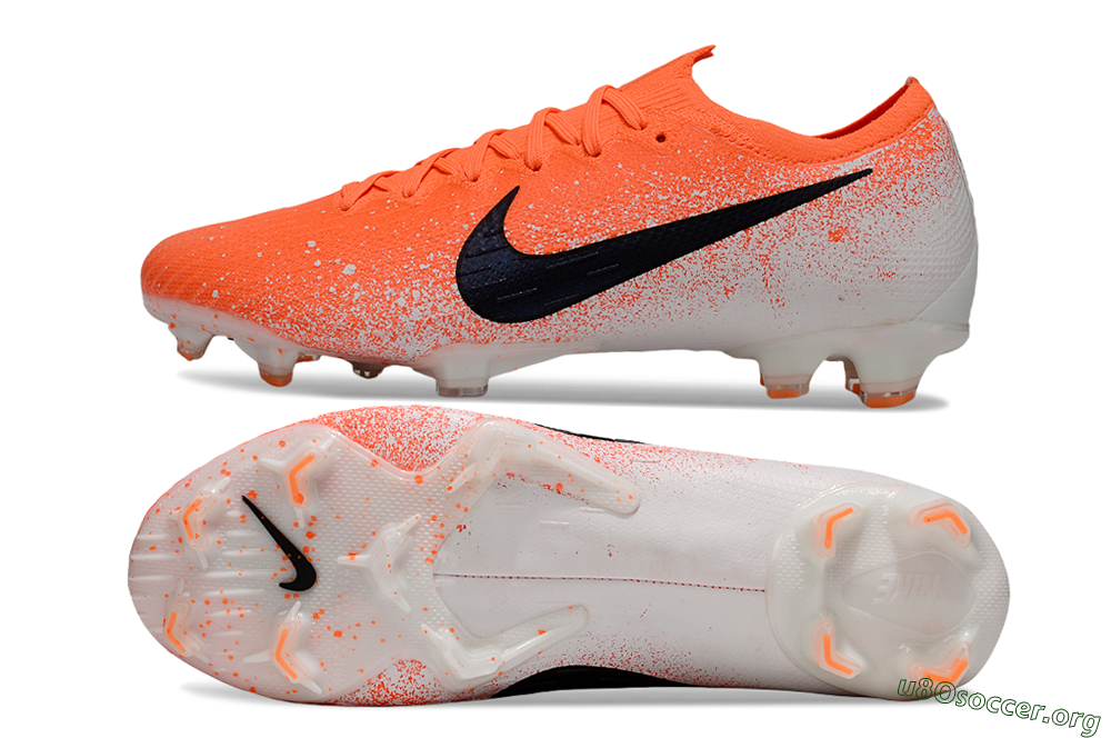 Nike Mercurial Vapor 12 Elite FG Football Boots - Red/Black/White 1