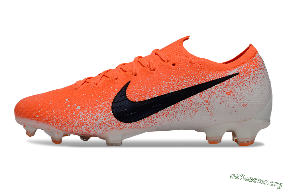 Nike Mercurial Vapor 12 Elite FG Football Boots - Red/Black/White 3