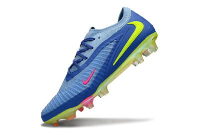 Nike Phantom 6 Low Elite FG Football Boots - Blue/Pink/Yellow