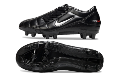Nike Total 90 III FG Football Boots - Black/Silver