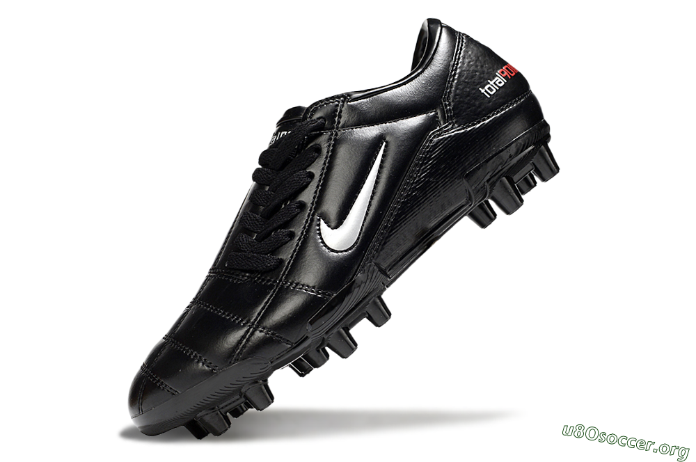 Nike Total 90 III FG Football Boots - Black/Silver 5