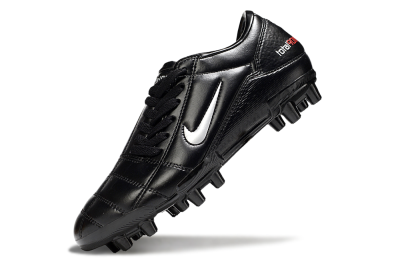 Nike Total 90 III FG Football Boots - Black/Silver