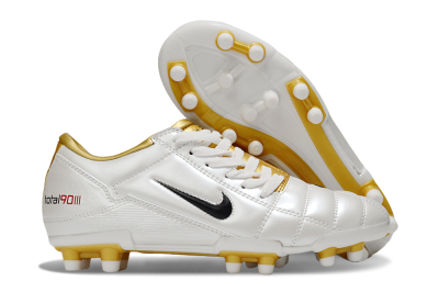 Nike Total 90 III FG Football Boots - Silver/Black