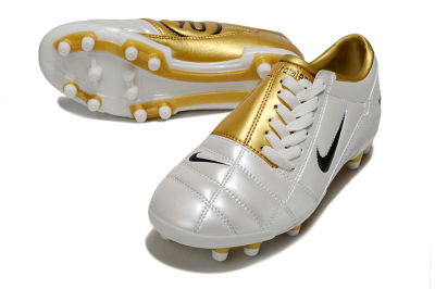 Nike Total 90 III FG Football Boots - Silver/Black