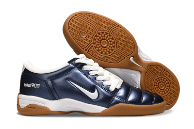 Nike Total 90 III IC Football Shoes - Blue/White/Brown