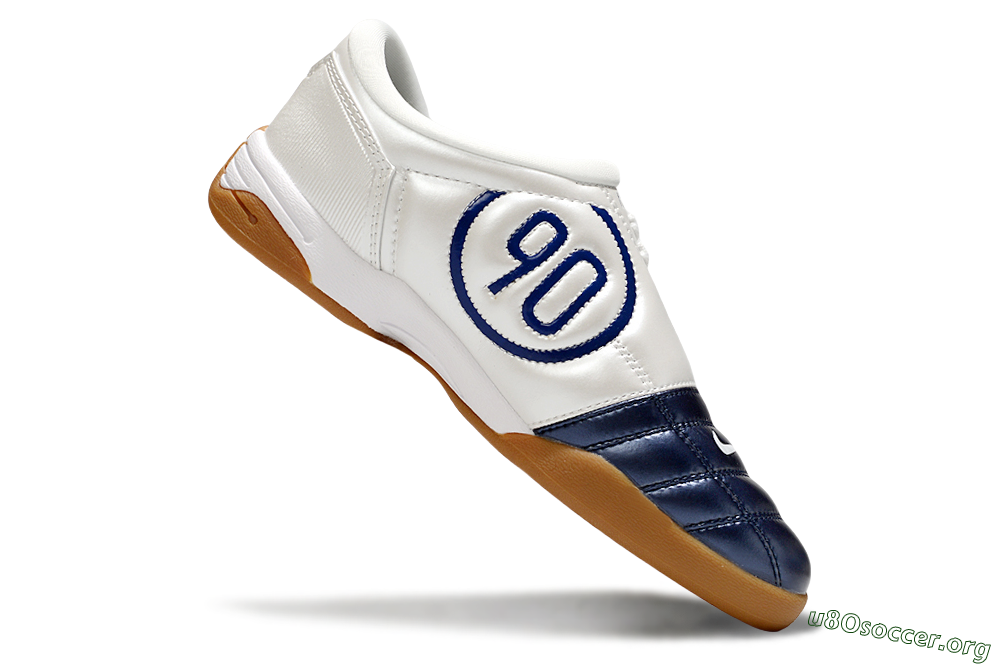 Nike Total 90 III IC Football Shoes - Blue/White/Brown 4