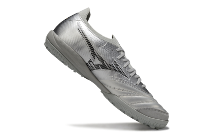 Mizuno Morelia Neo Sala M8 TF Football Shoes - Silver/Black