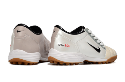 Nike Total 90 III TF Football Shoes - Silver/Beige/Grey
