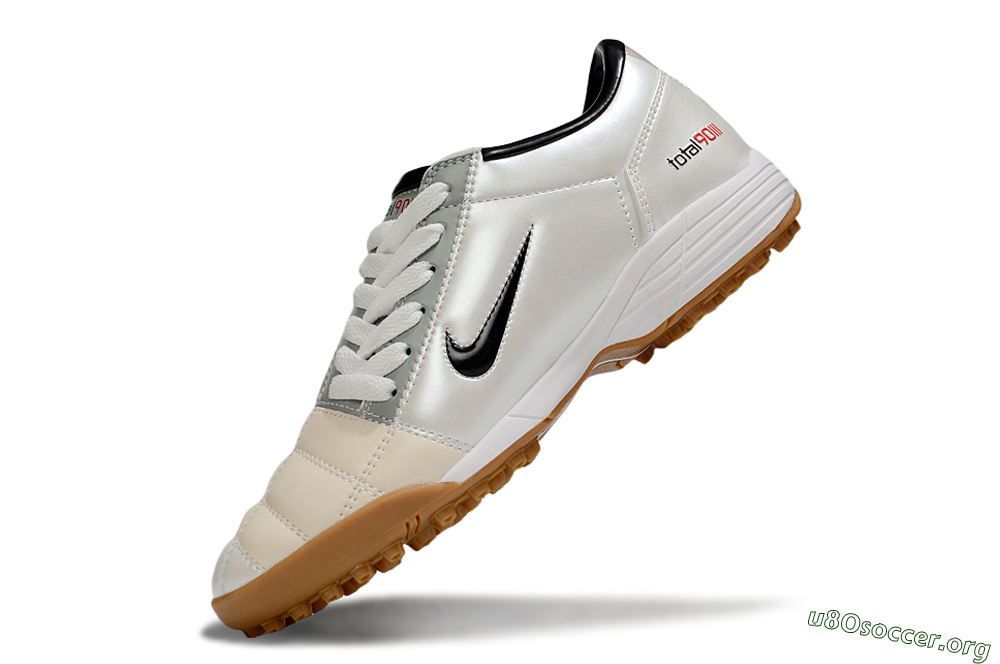 Nike Total 90 III TF Football Shoes - Silver/Beige/Grey 5