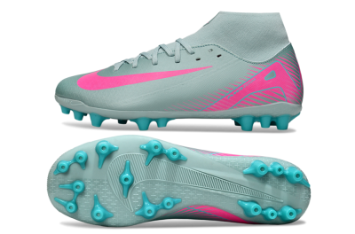 Nike Air Zoom Mercurial Superfly 10 Academy AG Football Boots - Jade/Pink
