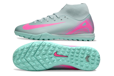 Nike Air Zoom Mercurial Superfly 10 Academy TF Football Shoes - Jade/Pink