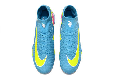 Nike Air Zoom Mercurial Superfly 10 Elite TF Football Shoes - Jade/Yellow/White