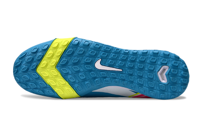 Nike Air Zoom Mercurial Superfly 10 Elite TF Football Shoes - Jade/Yellow/White