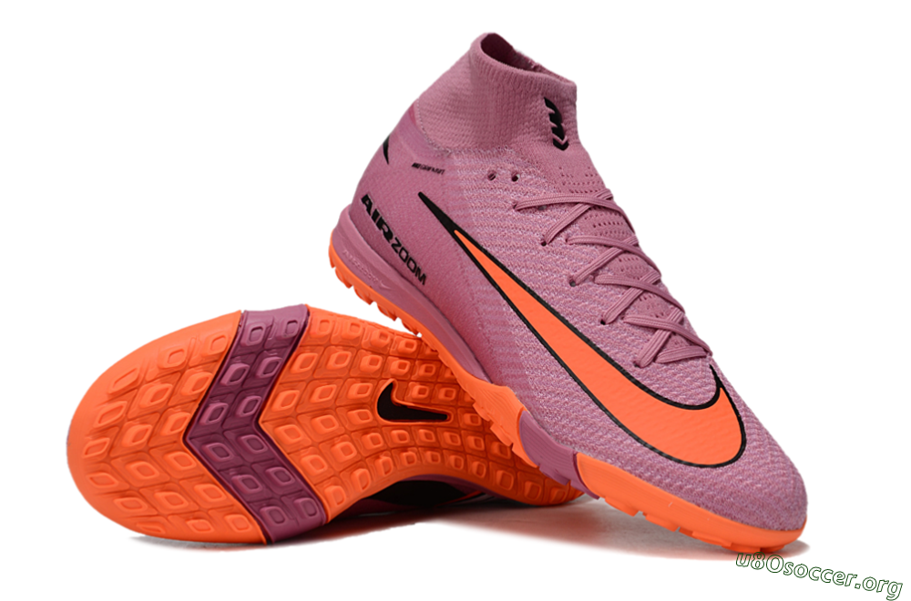 Nike Air Zoom Mercurial Superfly 10 Elite TF Football Shoes - Red/Orange/Black 0