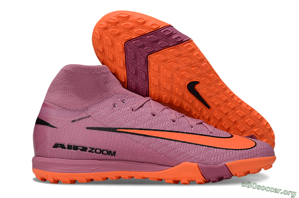 Nike Air Zoom Mercurial Superfly 10 Elite TF Football Shoes - Red/Orange/Black 2