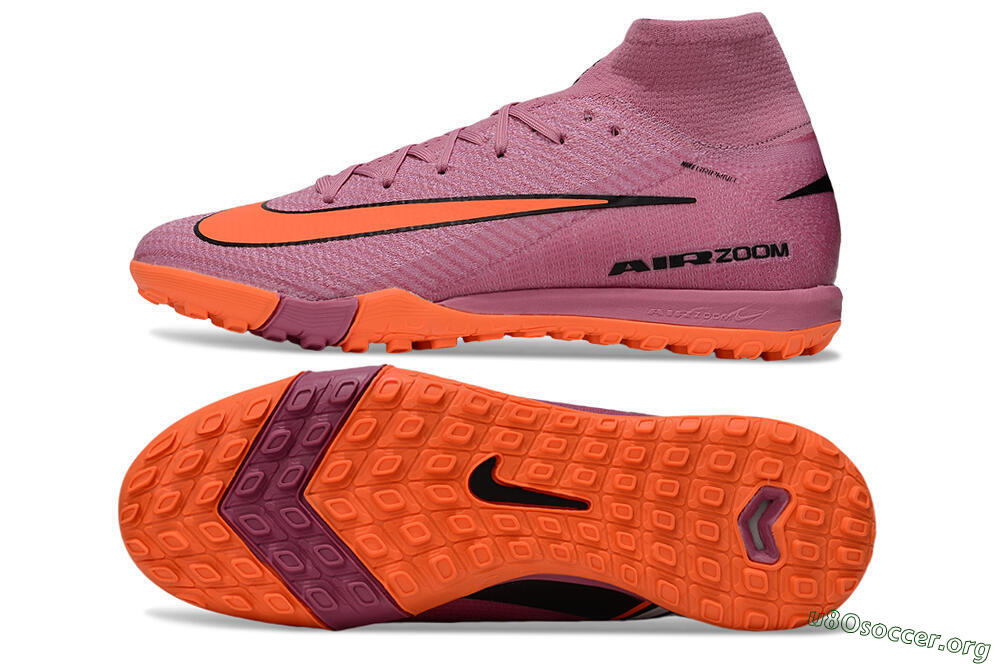 Nike Air Zoom Mercurial Superfly 10 Elite TF Football Shoes - Red/Orange/Black 1