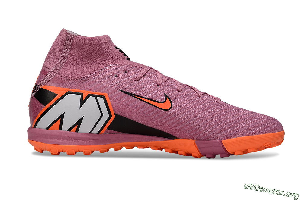 Nike Air Zoom Mercurial Superfly 10 Elite TF Football Shoes - Red/Orange/Black 7