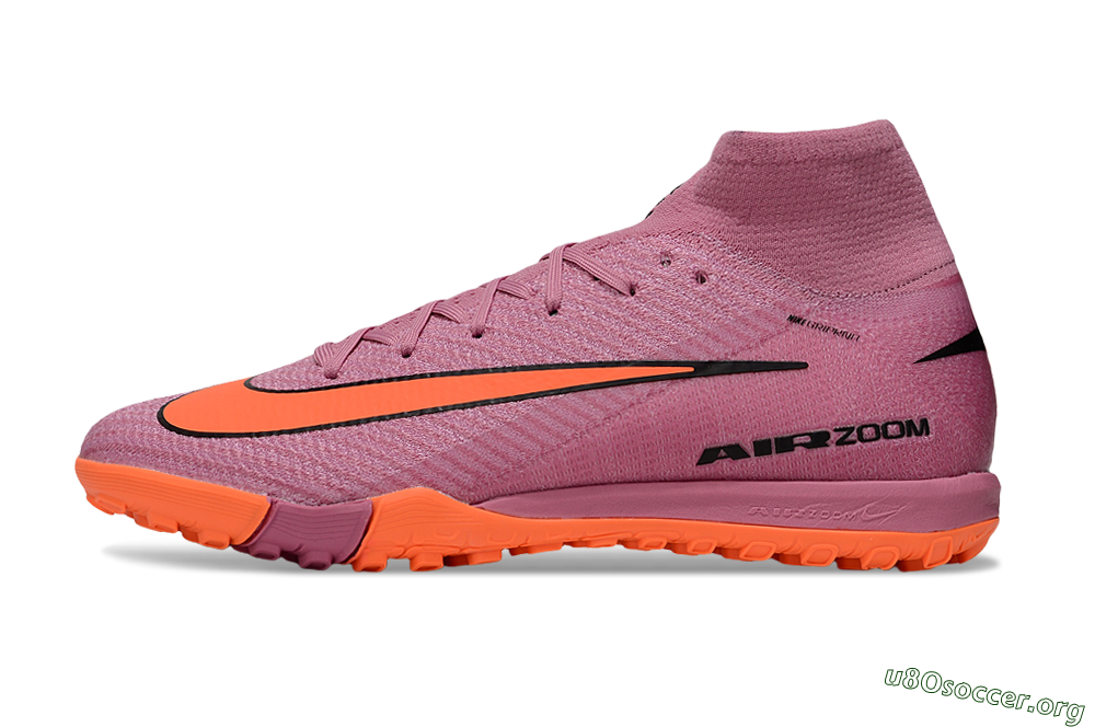 Nike Air Zoom Mercurial Superfly 10 Elite TF Football Shoes - Red/Orange/Black 3