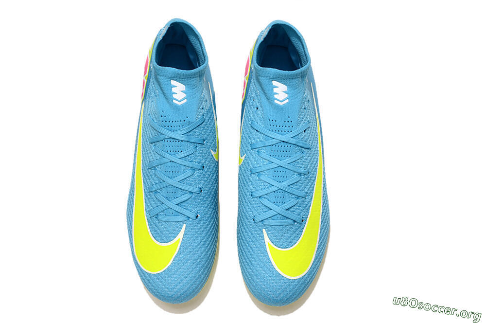 Nike Air Zoom Mercurial Superfly 10 Elite FG Football Boots - Jade/Yellow/White 4