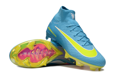 Nike Air Zoom Mercurial Superfly 10 Elite FG Football Boots - Jade/Yellow/White
