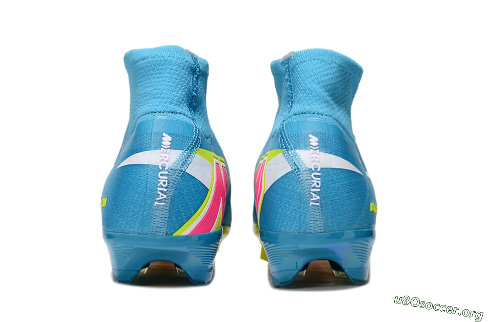 Nike Air Zoom Mercurial Superfly 10 Elite FG Football Boots - Jade/Yellow/White 5