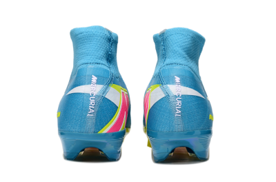 Nike Air Zoom Mercurial Superfly 10 Elite FG Football Boots - Jade/Yellow/White