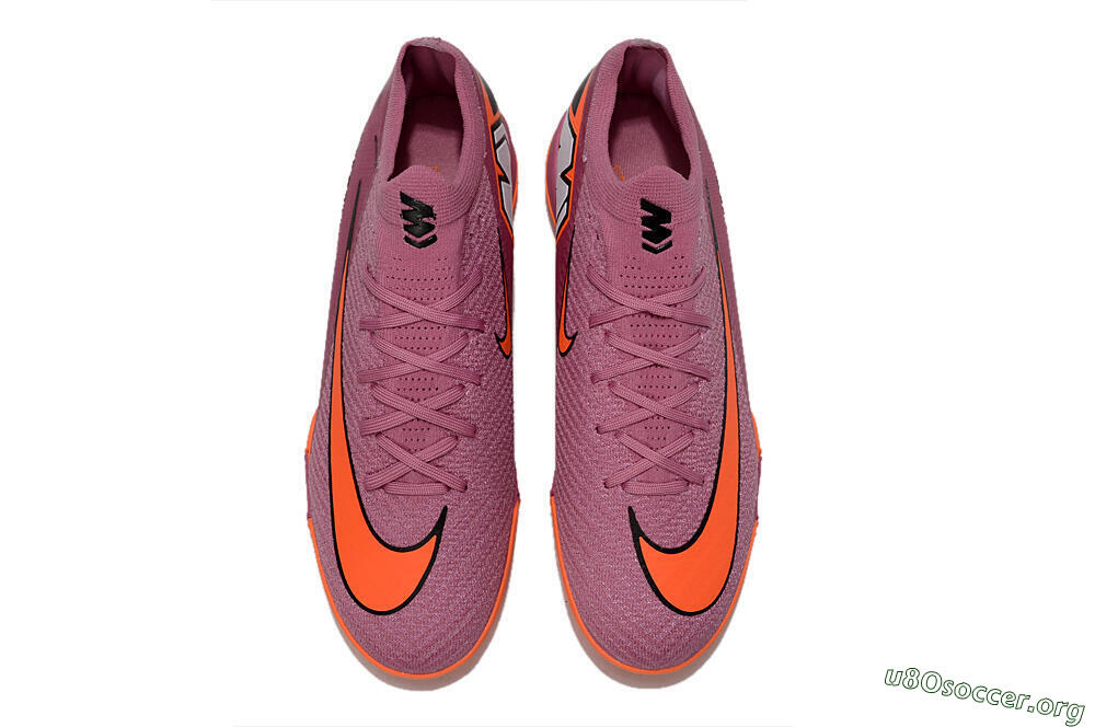 Nike Air Zoom Mercurial Vapor 16 Elite TF Football Shoes - Red/Orange/Black 4