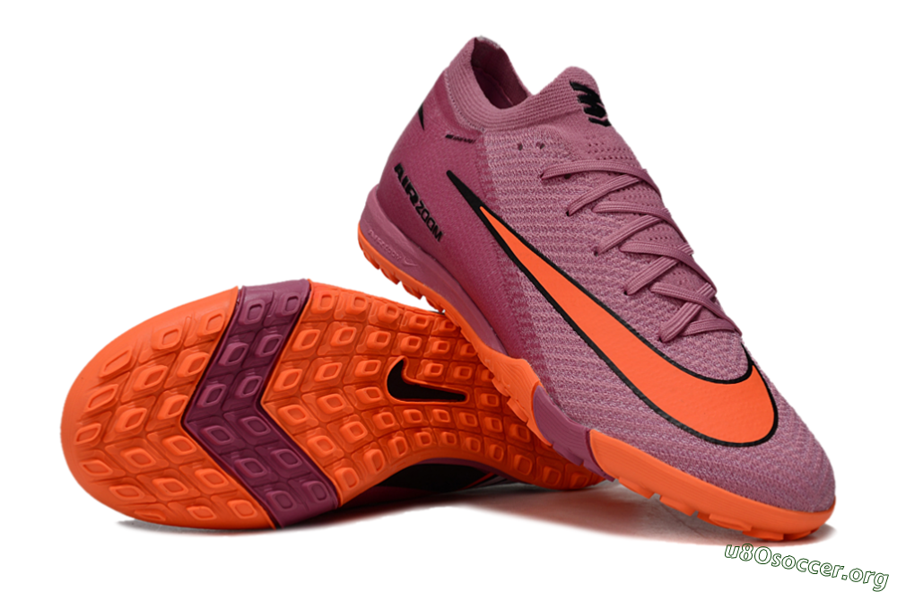Nike Air Zoom Mercurial Vapor 16 Elite TF Football Shoes - Red/Orange/Black 0